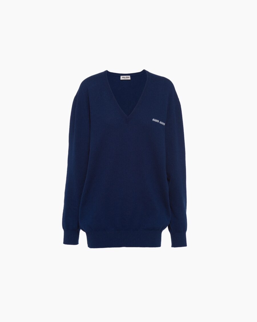 CASHMERE V NECK SWEATER