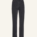 STITCH DETAIL STRAIGHT LEG JEANS