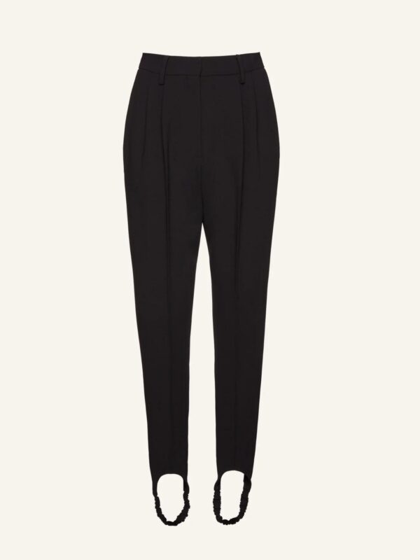 STIRRUP PANTS IN SILK
