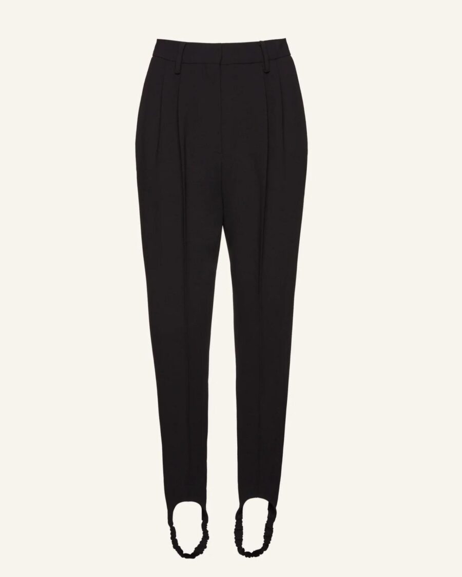 STIRRUP PANTS IN SILK