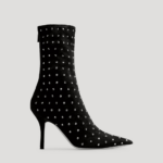 SUEDE HOLLY MAMA 95 ANKLE BOOTS