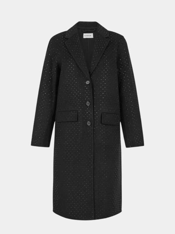 COAT WITH STRASS
