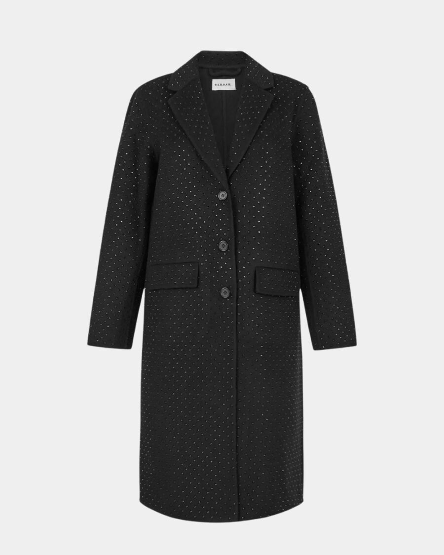COAT WITH STRASS