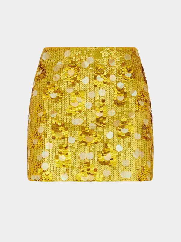 FULL SEQUINS MINI SKIRT