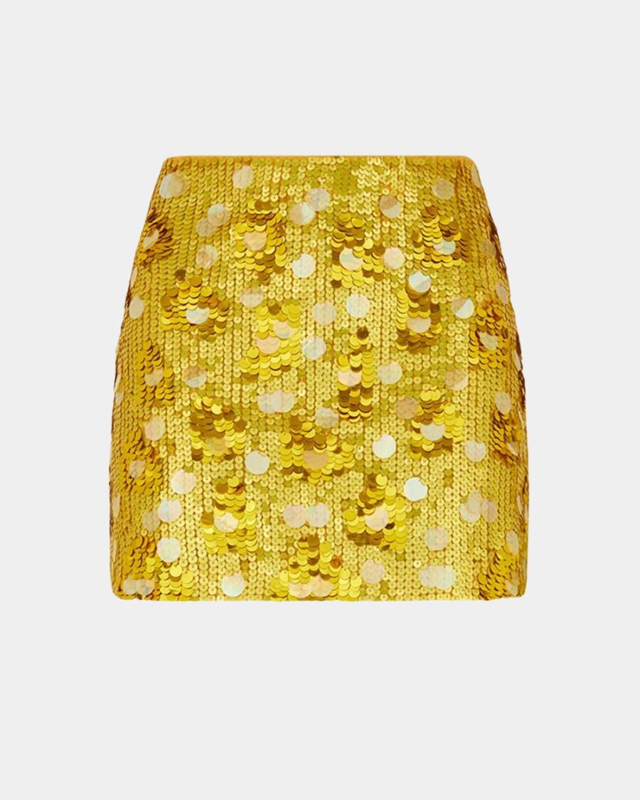 FULL SEQUINS MINI SKIRT