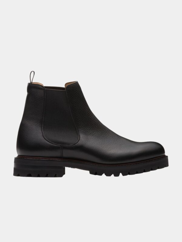 SOFT GRAIN LEATHER CHELSEA BOOTS