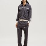THIN WAIST SLIM TRACK PANTS