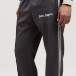THIN WAIST SLIM TRACK PANTS