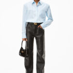 BUTTON DOWN FINE STRIP SHIRT