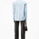 BUTTON DOWN FINE STRIP SHIRT