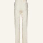 STITCH DETAIL STRAIGHT LEG JEANS