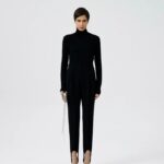 STIRRUP PANTS IN SILK