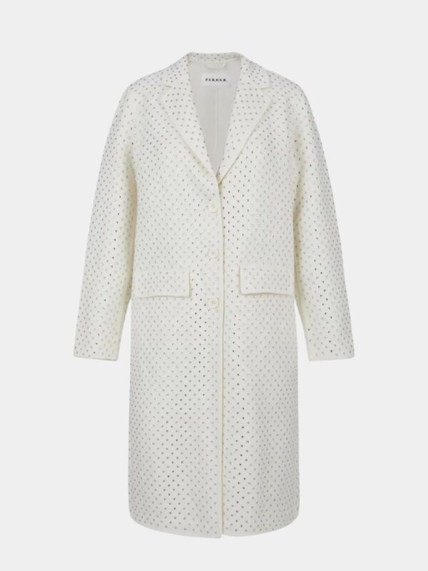 COAT WITH STRASS