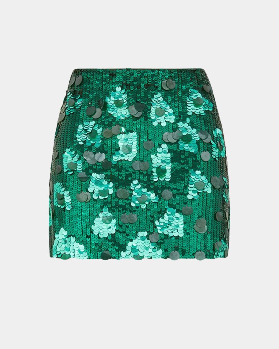 FULL SEQUINS MINI SKIRT