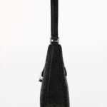 W LEGACY HOBO BAG IN CRYSTAL SATIN