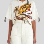 PEGASO T-SHIRT WITH ETRO CUBE LOGO
