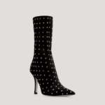 SUEDE HOLLY MAMA 95 ANKLE BOOTS