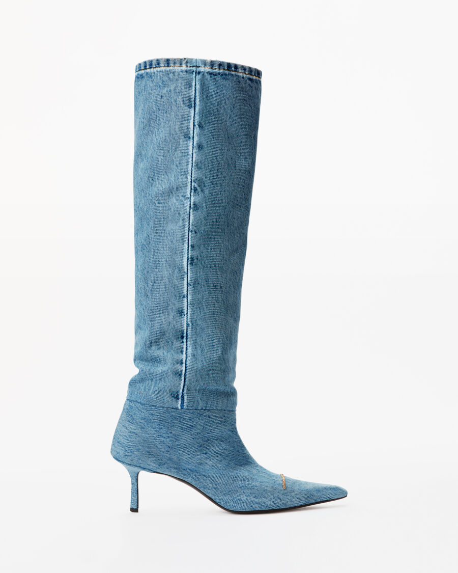SLOUCHY DENIM 65 BOOTS