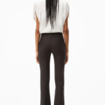 LACE TRIM LYCRA LEGGINGS
