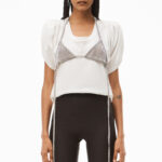 LACE TRIM LYCRA LEGGINGS