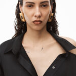 OPEN BACK SHIRT IN SILK