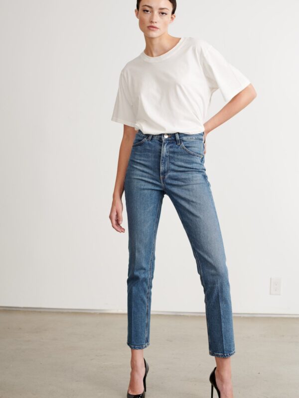 CHARLOTTE SKINNY STRAIGHT LEG DENIM
