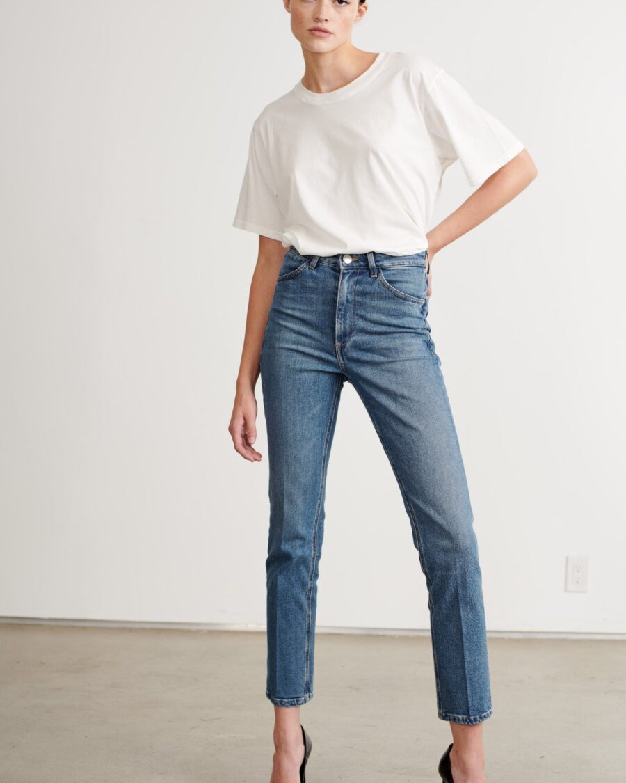CHARLOTTE SKINNY STRAIGHT LEG DENIM