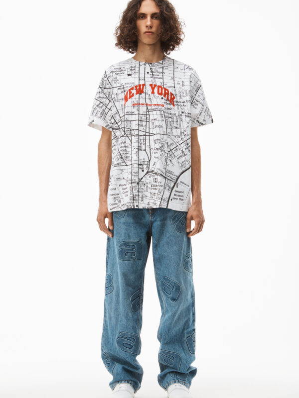 NYC GRAPHIC TEE IN COMPACT JERSEY