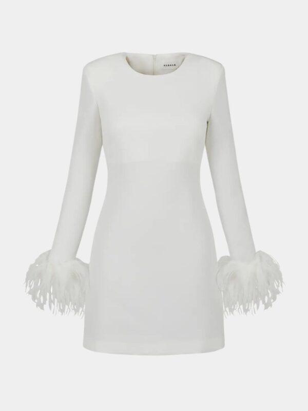 FEATHERS MINI DRESS