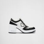 DOWNTOWN LEATHER HIGH HEEL SNEAKERS