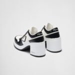 DOWNTOWN LEATHER HIGH HEEL SNEAKERS