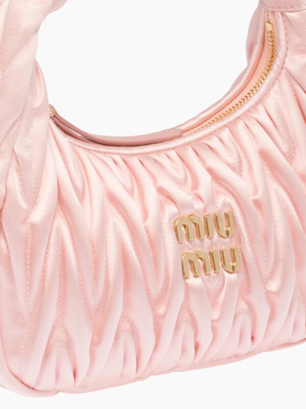 MIU WANDER SATIN MINI BAG