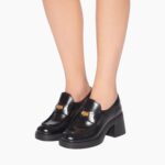 LEATHER PENNY LOAFERS