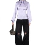 IONE SHIRT IN ICE LAVENDER