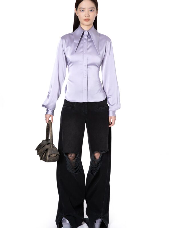 IONE SHIRT IN ICE LAVENDER