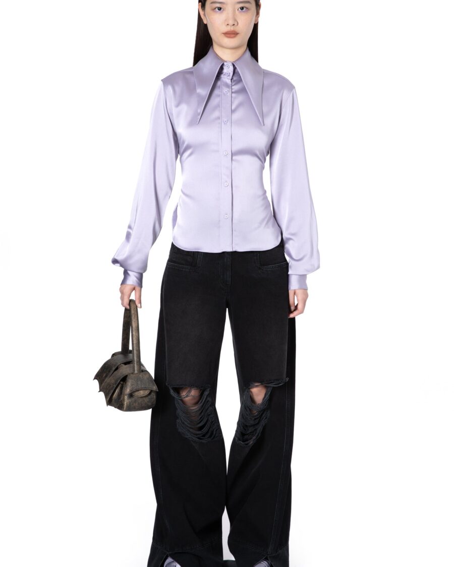 IONE SHIRT IN ICE LAVENDER