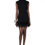 NYX MINI DRESS IN BLACK