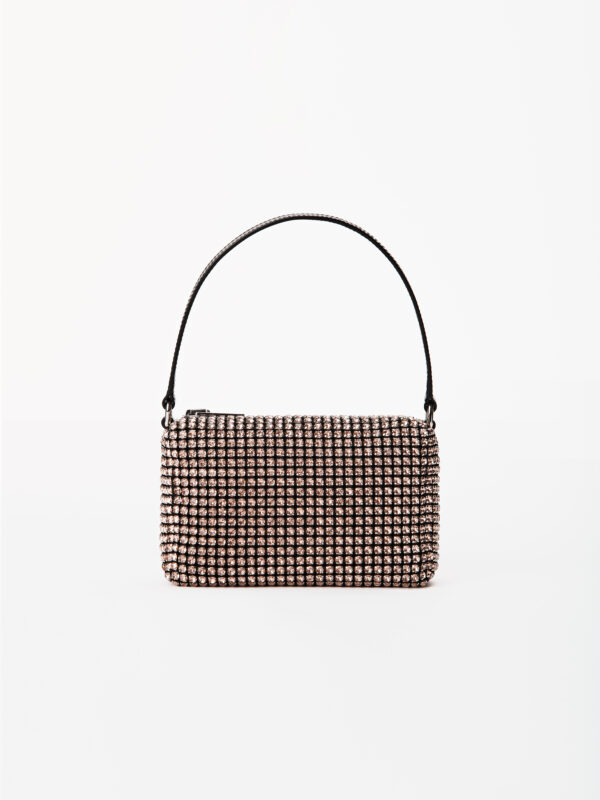 HEIRESS BAG IN CRYSTAL MESH