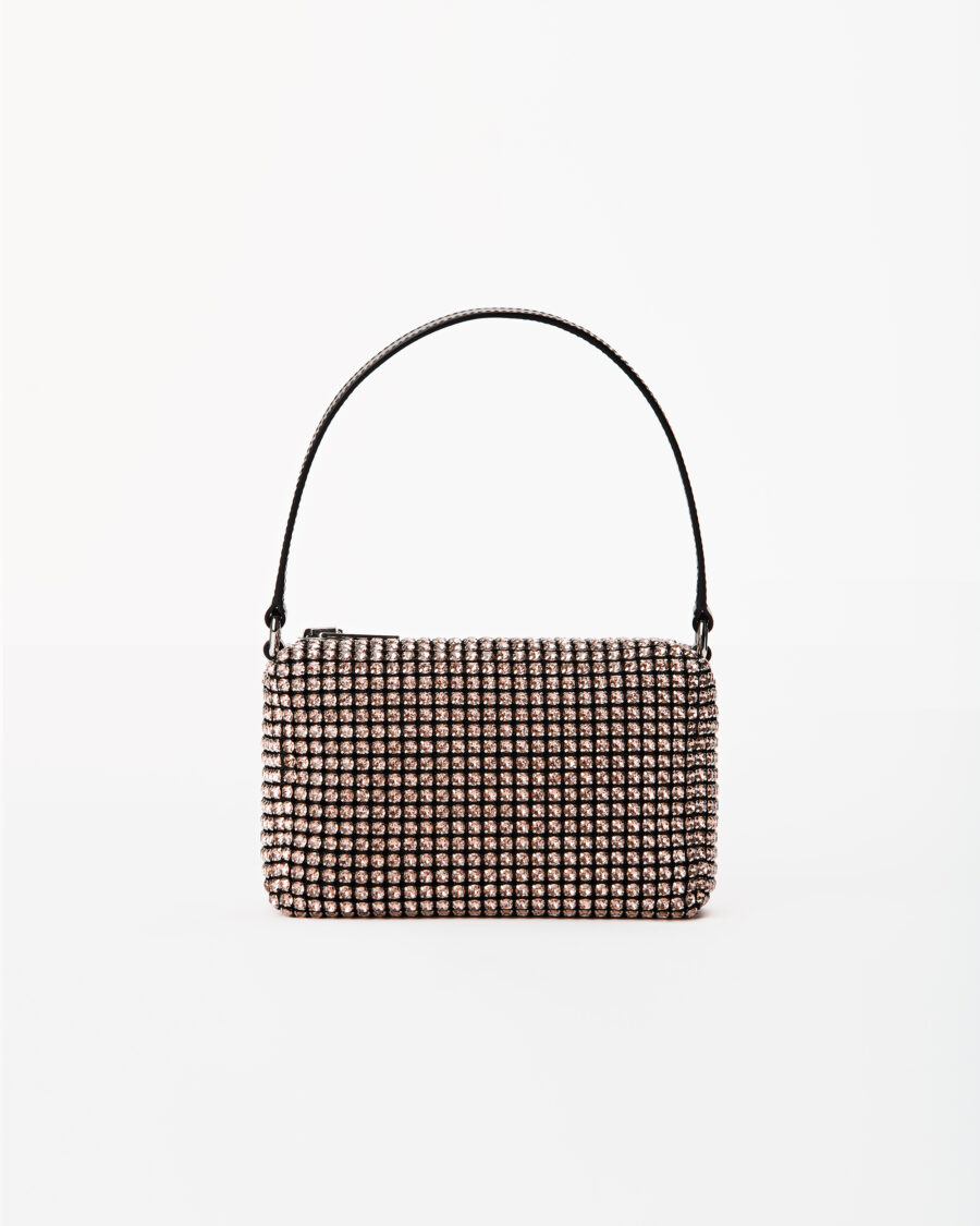 HEIRESS BAG IN CRYSTAL MESH