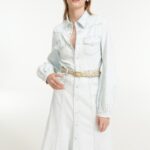 DENIM ROMANCE DRESS