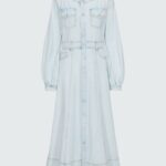 DENIM ROMANCE DRESS