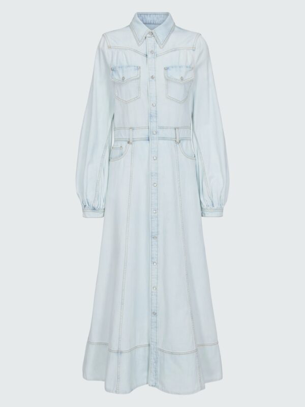 DENIM ROMANCE DRESS
