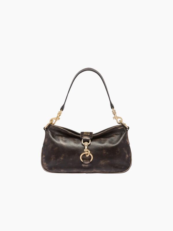 RUNWAY SHOULDER BAG WITH SNAP HOOK