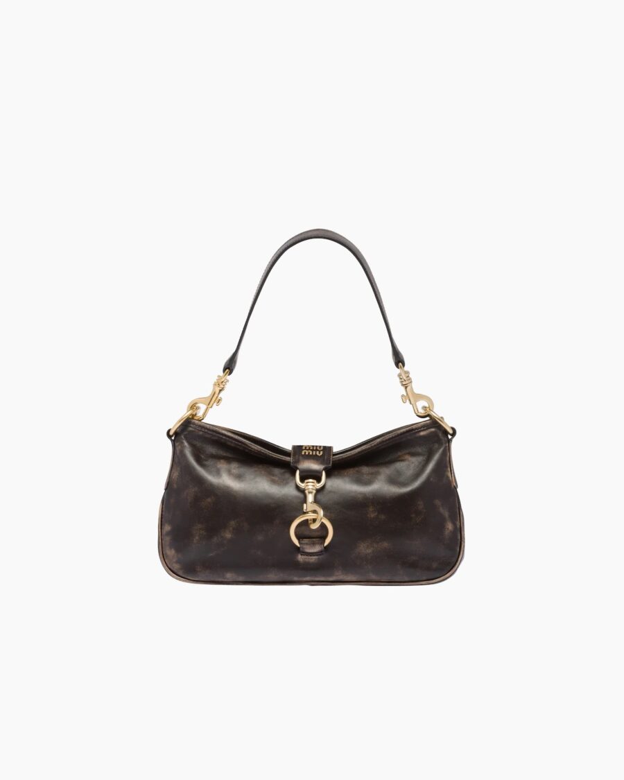 RUNWAY SHOULDER BAG WITH SNAP HOOK