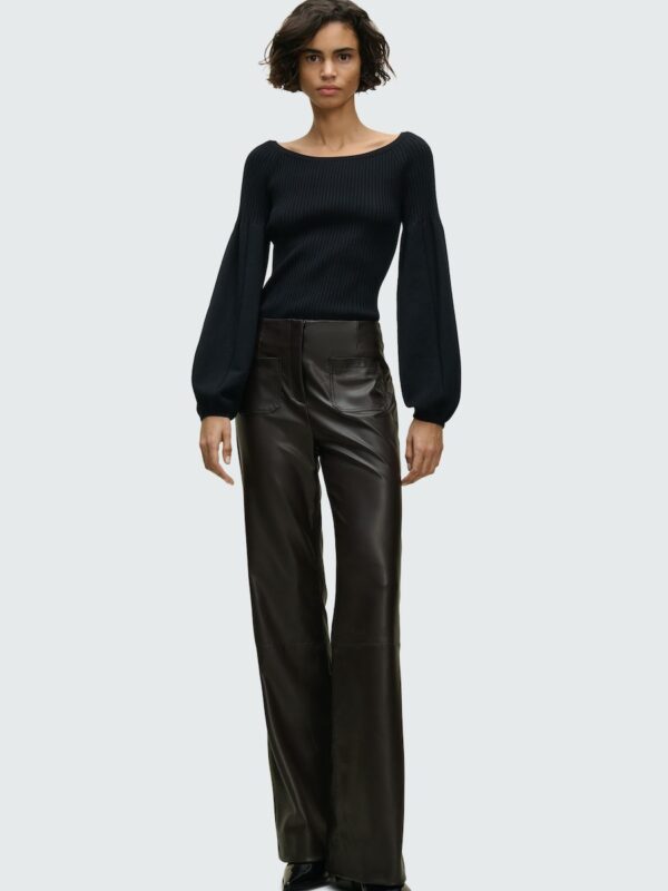 SLEEK RIBS PULLOVER