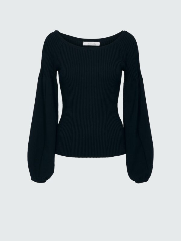 SLEEK RIBS PULLOVER