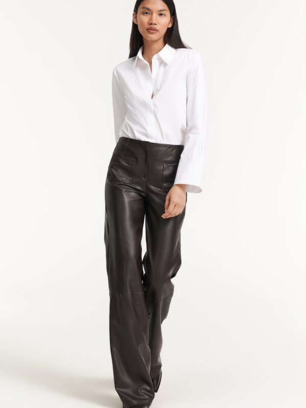 POPLIN POWER BLOUSE