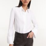POPLIN POWER BLOUSE