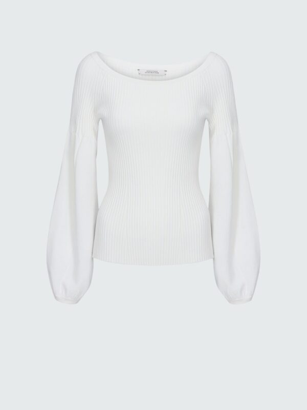 SLEEK RIBS PULLOVER