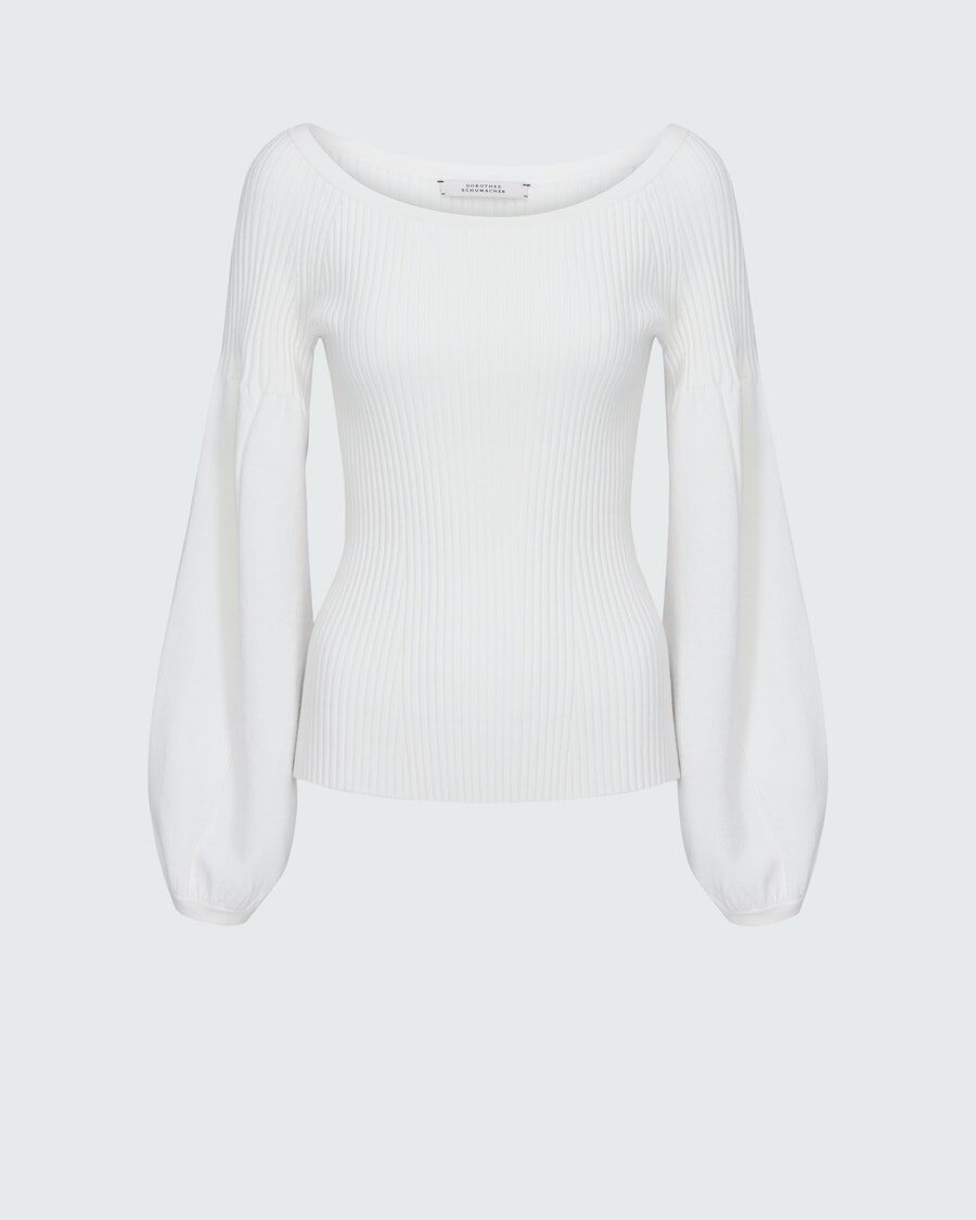 SLEEK RIBS PULLOVER